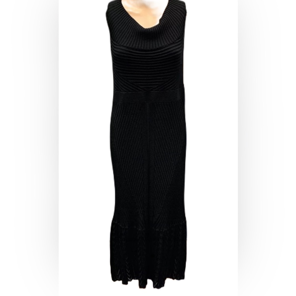 Torrid Women Black Off Th Shoulder Triumph Midi Sweater Dress - Size 3X